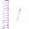 Crystal Lane DIY Glass Garden 8x26mm Long Leaf Bead Strand, 19pcs